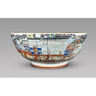 Fine and Rare Chinese Export Porcelain Hong Bowl